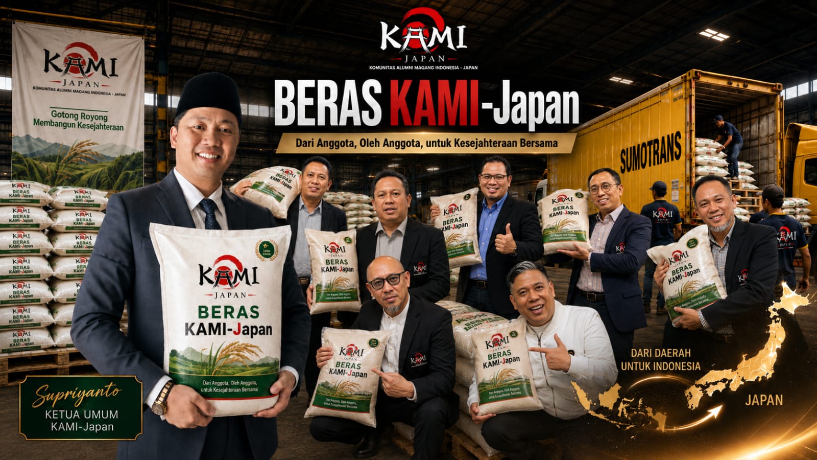 BERAS KAMI-Japan: Dari Anggota, Oleh Anggota, untuk Kesejahteraan Bersama