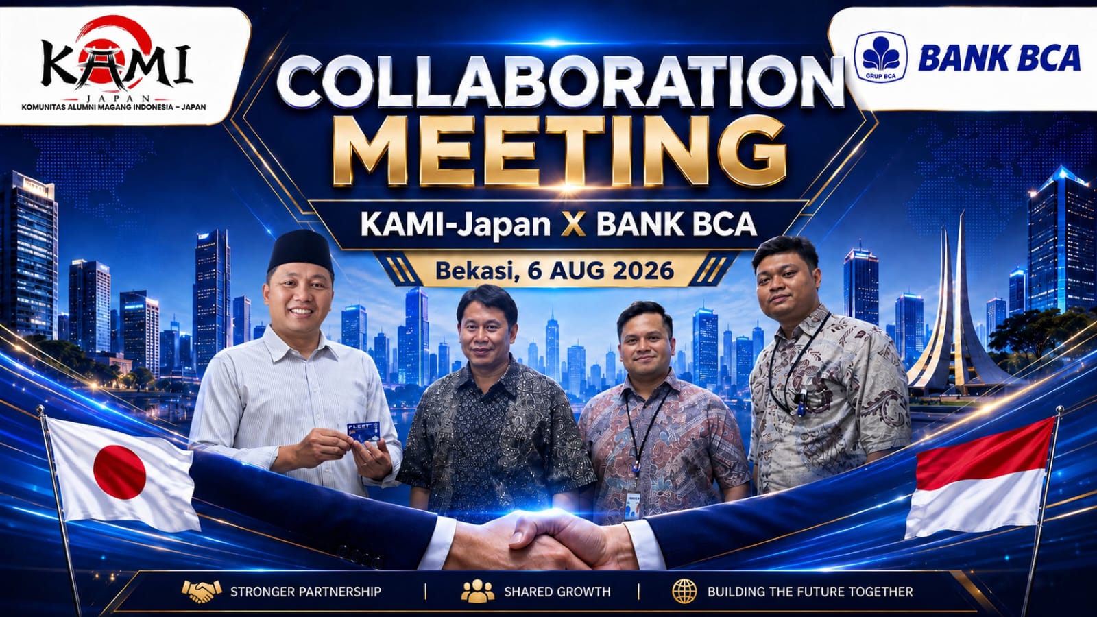 Collaboration Meeting KAMI-Japan × Bank BCA: Menjajaki Kolaborasi Layanan Keuangan untuk Anggota