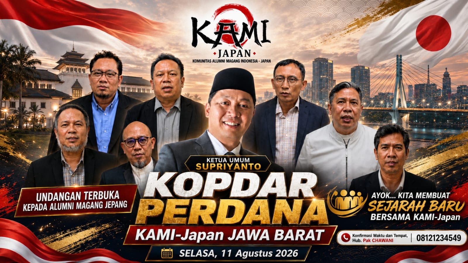 Kopdar Perdana KAMI-Japan Jawa Barat