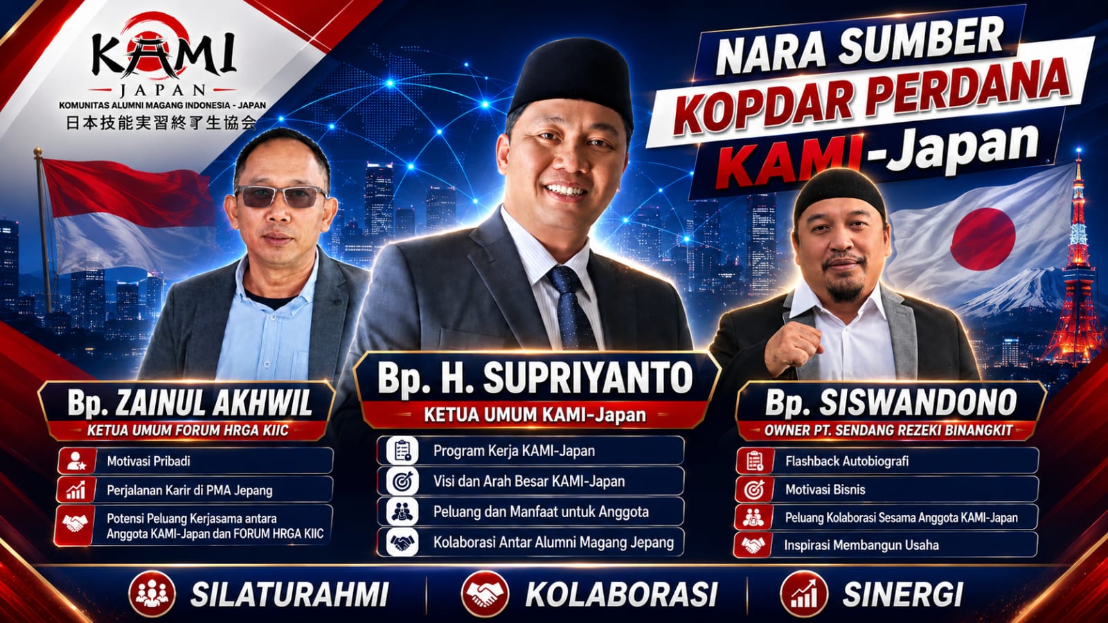 Kopdar Perdana KAMI-Japan Jawa Barat